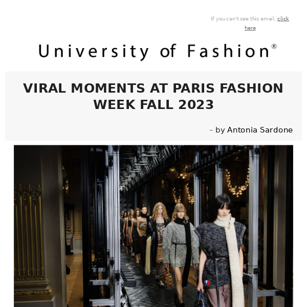VIRAL MOMENTS AT MILAN FASHION WEEK FALL 2023 - University of Fashion Blog