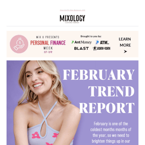 What's trending this February