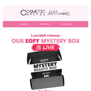 Our Mega EOFY Mystery Box is live! ❤️