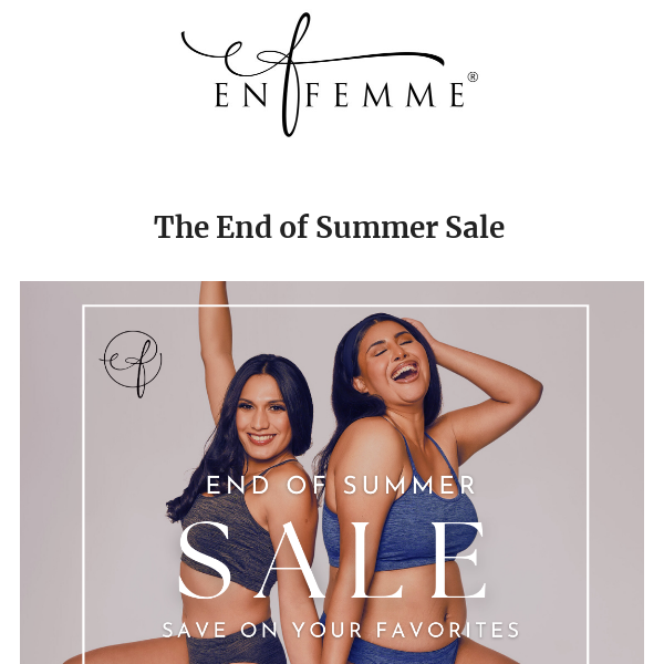 It's Here! The End of Summer Sale! 🎉