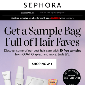 The sample bag is definitely one to check out...Don’t miss out on these popular favorites.
