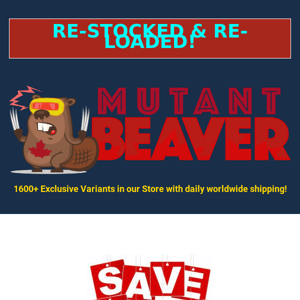 💥BEAVER CLASSICS Re-Stocked!💥25%, 50%, & 75% OFF!!