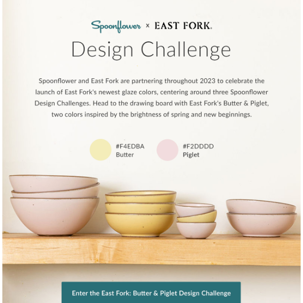 Spoonflower Design Challenges