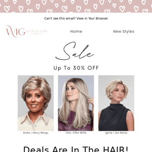 😍Deals Are in the Hair!