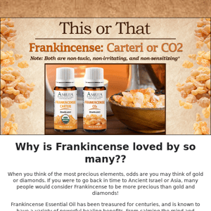Luxurious Aromatherapy with Frankincense Essential Oils