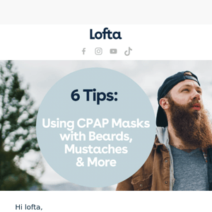 6 Tips for Beards & CPAP
