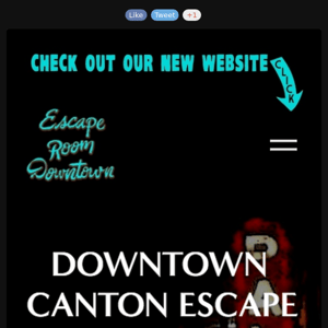 See our new website! Play our new escape room games!