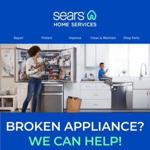 Appliance repairs: They're what we do