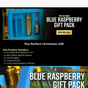 New Blue Raspberry Gift Set Now Live 🏆 🔵