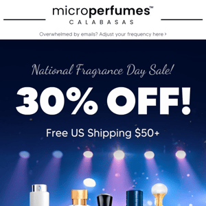 ✨🖤 30% OFF! ✨✨ NATIONAL FRAGRANCE DAY SALE 🖤✨