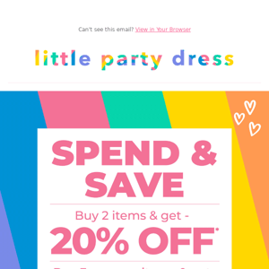 🥳 SPEND & SAVE + Our favourite PARTY looks 🤩
