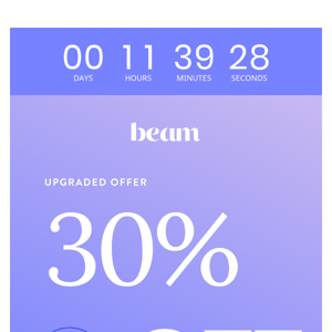 LAST DAY: 30% off all Dream Products.