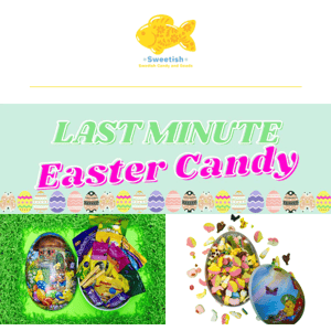 LAST MINUTE EASTER CANDY FROM SWEETISH🐣🐇🌷Sweetish Candy