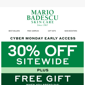 🔐 Unlock Early Access to Cyber Monday