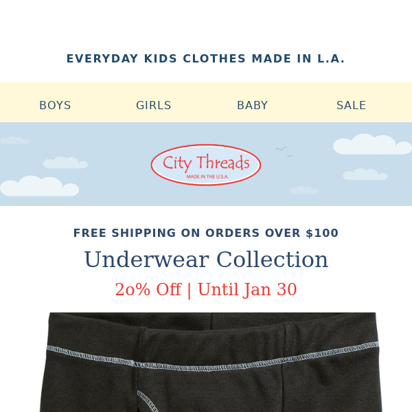 Last 48 Hours: 20% Off Underwear | Up To 40% Off Fall & Winter