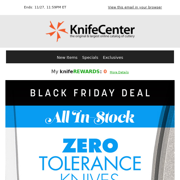 All In-Stock ZT On Sale | Black Friday Continues!