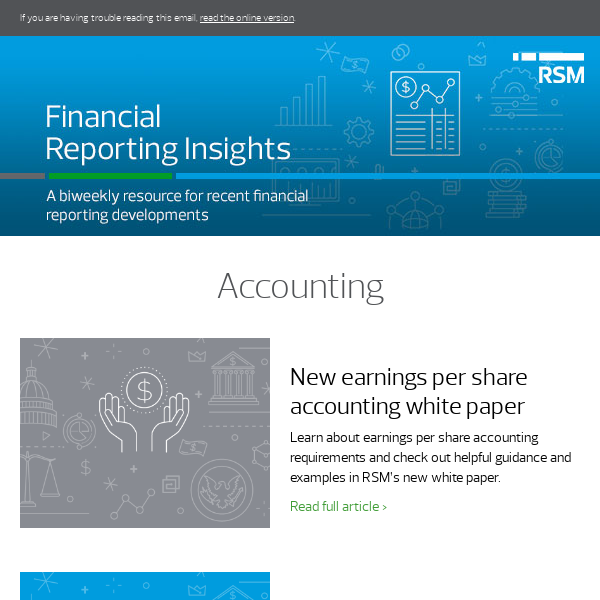 Financial Reporting Insights – Dec. 5, 2023