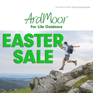 SALE CONTINUES: Up to 50% OFF great outdoor gear