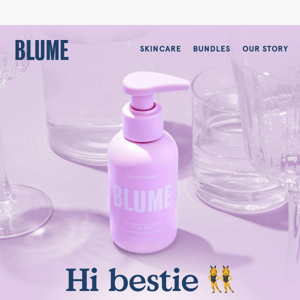 BLUME , we want your honest opinion!