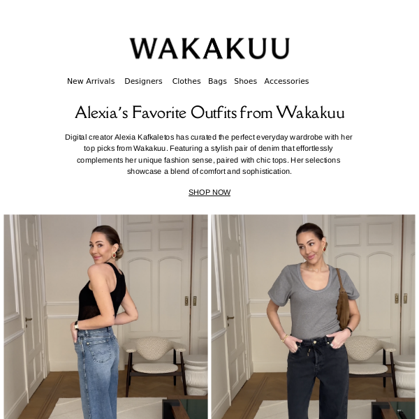 Alexia’s Favorite Outfits from Wakakuu