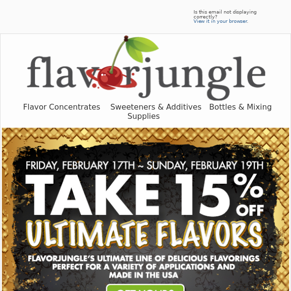 Ultimate Flavors at FlavorJungle.com