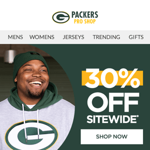 Packers Pro Shop offering early bird Black Friday sale this Friday and  Saturday