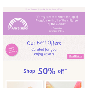 BEST SALE OFFERS CURATED FOR YOU 💜 🎂