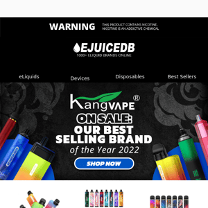 😜 Our Best Selling Vapes of the Year 2022