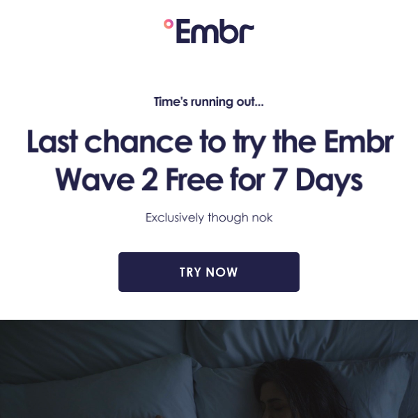 Last chance to try the Embr Wave 2 Free for 7 Days