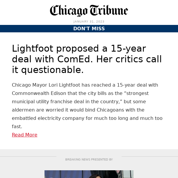 A 15-year deal with ComEd?
