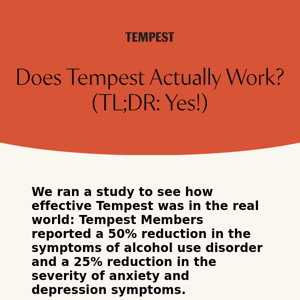 Does Tempest actually work?
