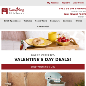 ONE WEEK Until Valentine's Day + SAVE BIG!