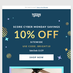 Cyber Savings Inside 🙌