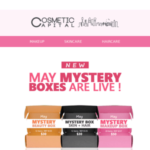 NEW - Mystery Boxes with over $250 of value!