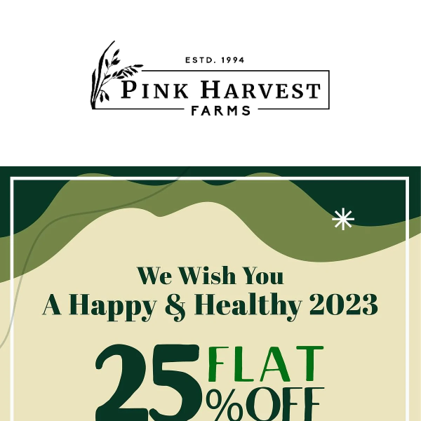 ✨ We Wish You A Happy & Healthy 2023!