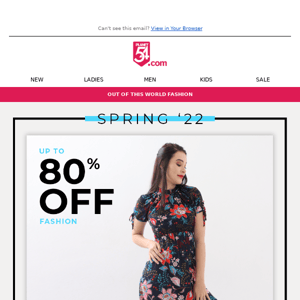 Up to 80% off ANYTHING 🤩