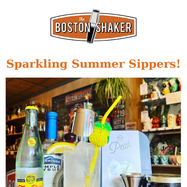 Celebrate the 4th of July with Sparkling Summer Sippers!