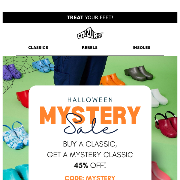 BOO! Our Mystery Sale is Back! 👻