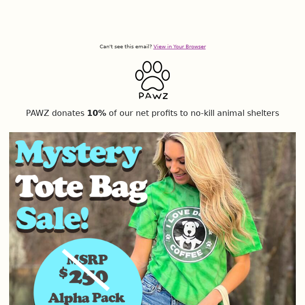 Last chance to grab your Mystery Tote!