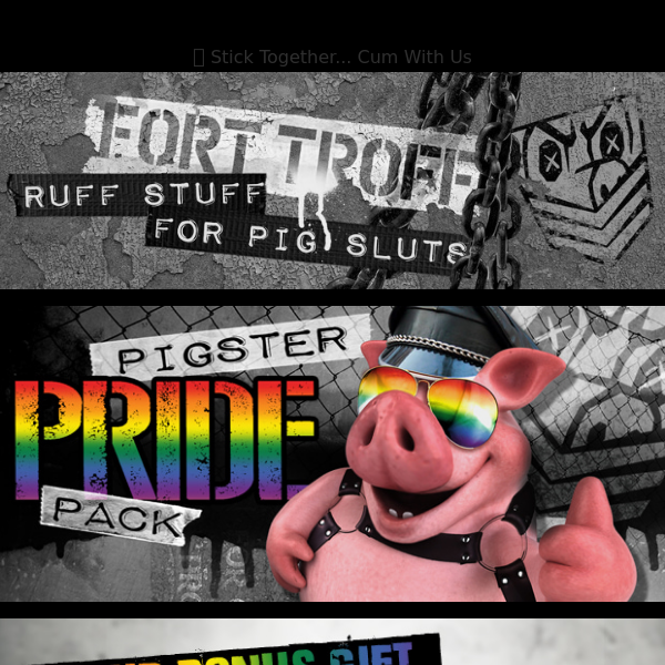 🐽 Pigster Pride Pack is HERE 🎁