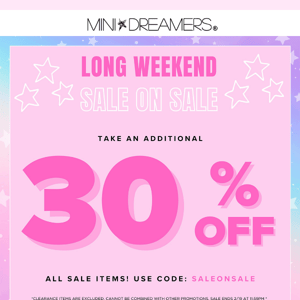 The Best Sale for Your Minis!