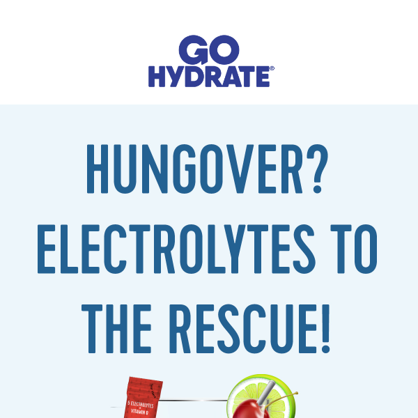Electrolytes: Your Hangover-Fighting Sidekick!