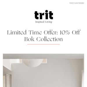 SHOP NOW 10% Off Ethnicraft Bok Collection