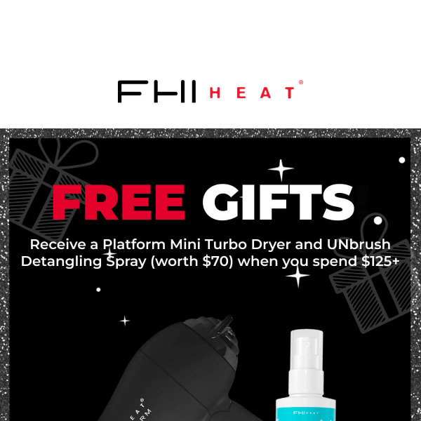 Get 2 Free Gifts With Orders $125+