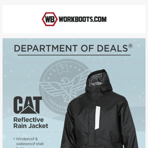 DOD: Waterproof CAT jacket ($44.99!)