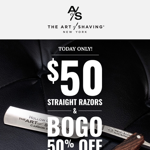 Extended Until 12 am! BOGO 50 + 40% Off Pre-Shave & After-Shave