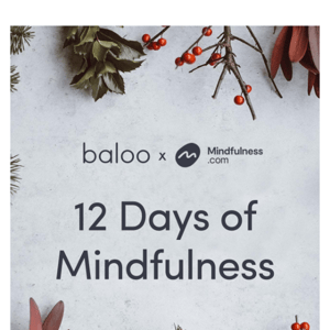 12 Days of Mindfulness