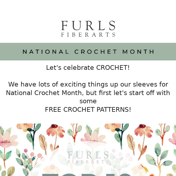 Top 10 Spring Crochet Patterns!