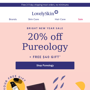 This one is for you: Enjoy 20% Off Pureology
