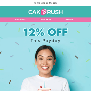 12% OFF Payday ⚡